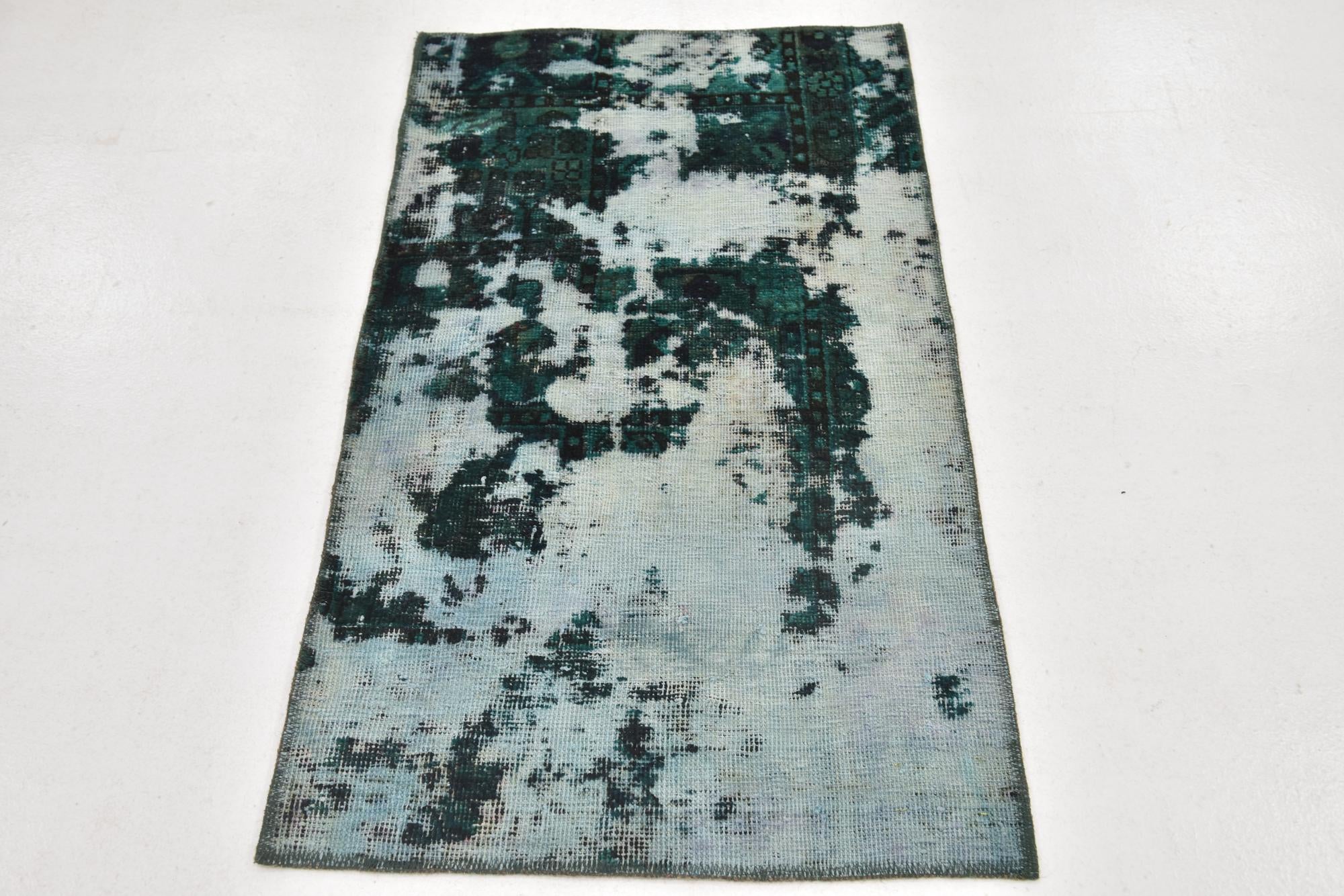 2' 5 x 4' 3 Hand Knotted Ultra Vintage Persian Wool Rug