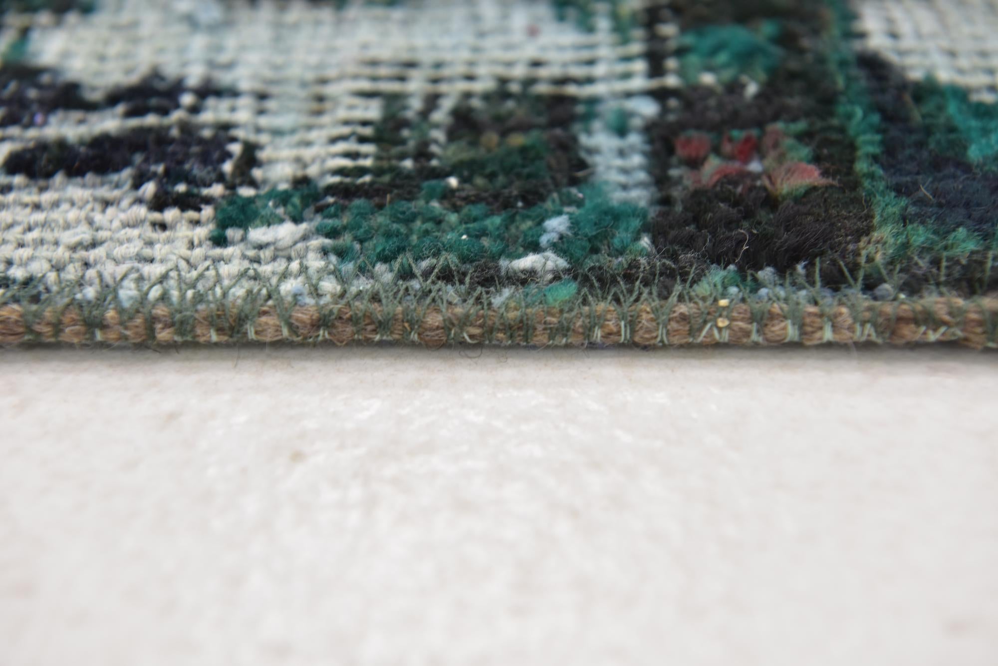 2' 5 x 4' 3 Hand Knotted Ultra Vintage Persian Wool Rug