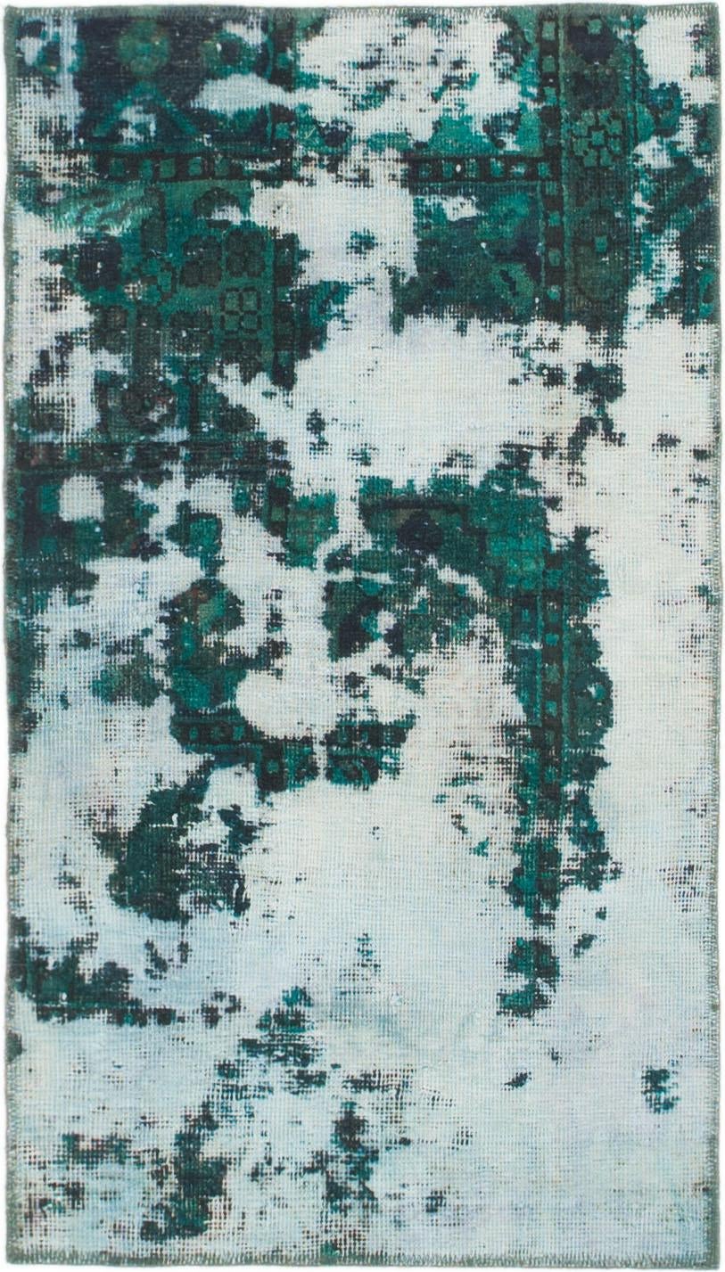 2' 5 x 4' 3 Hand Knotted Ultra Vintage Persian Wool Rug