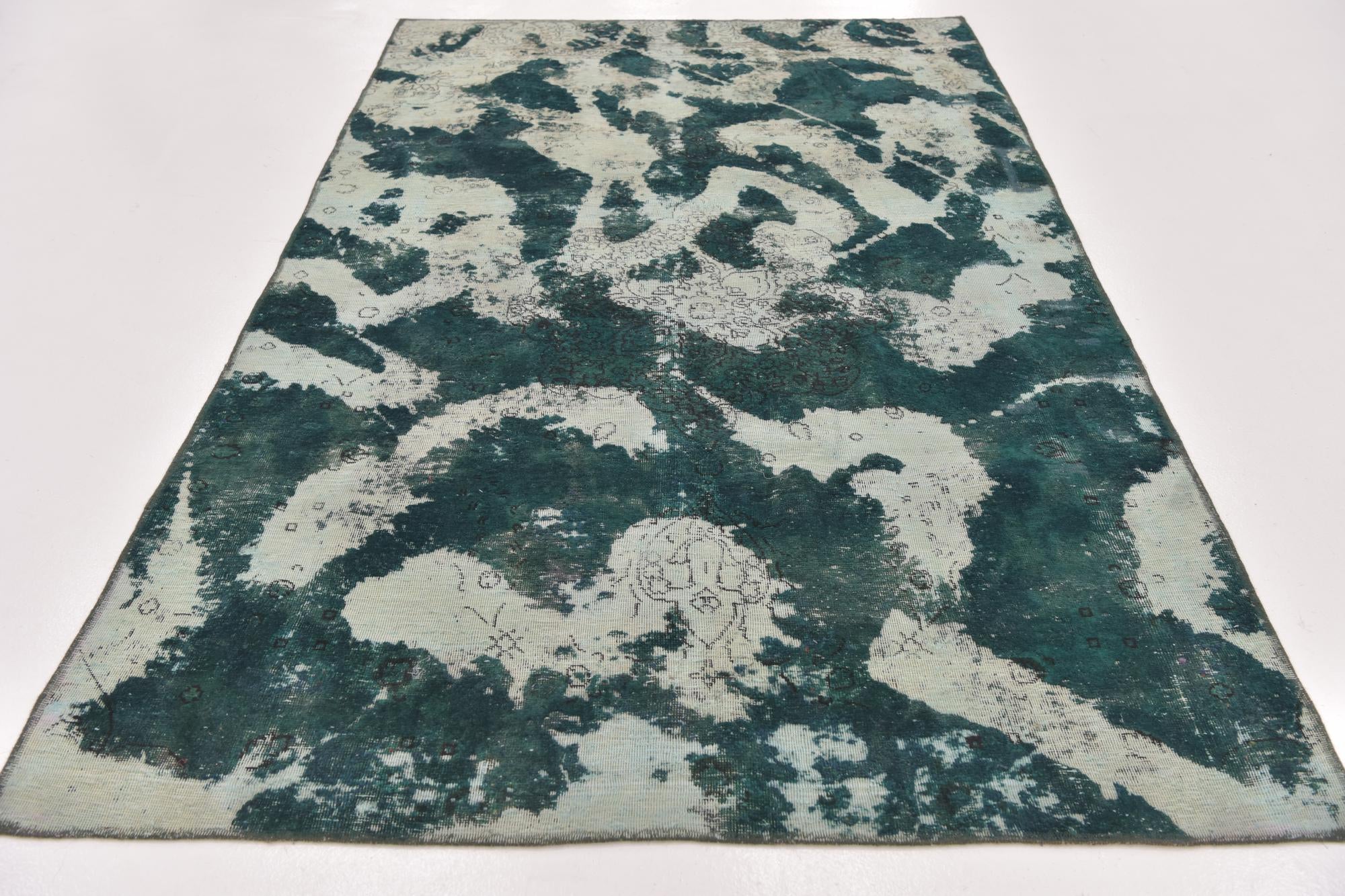 5' 2 x 8' 8 Hand Knotted Ultra Vintage Persian Wool Rug
