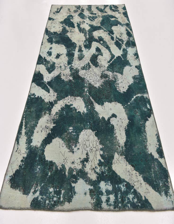 Detail image of 5' 2 x 8' 8  Hand Knotted Ultra Vintage Persian Wool Rug