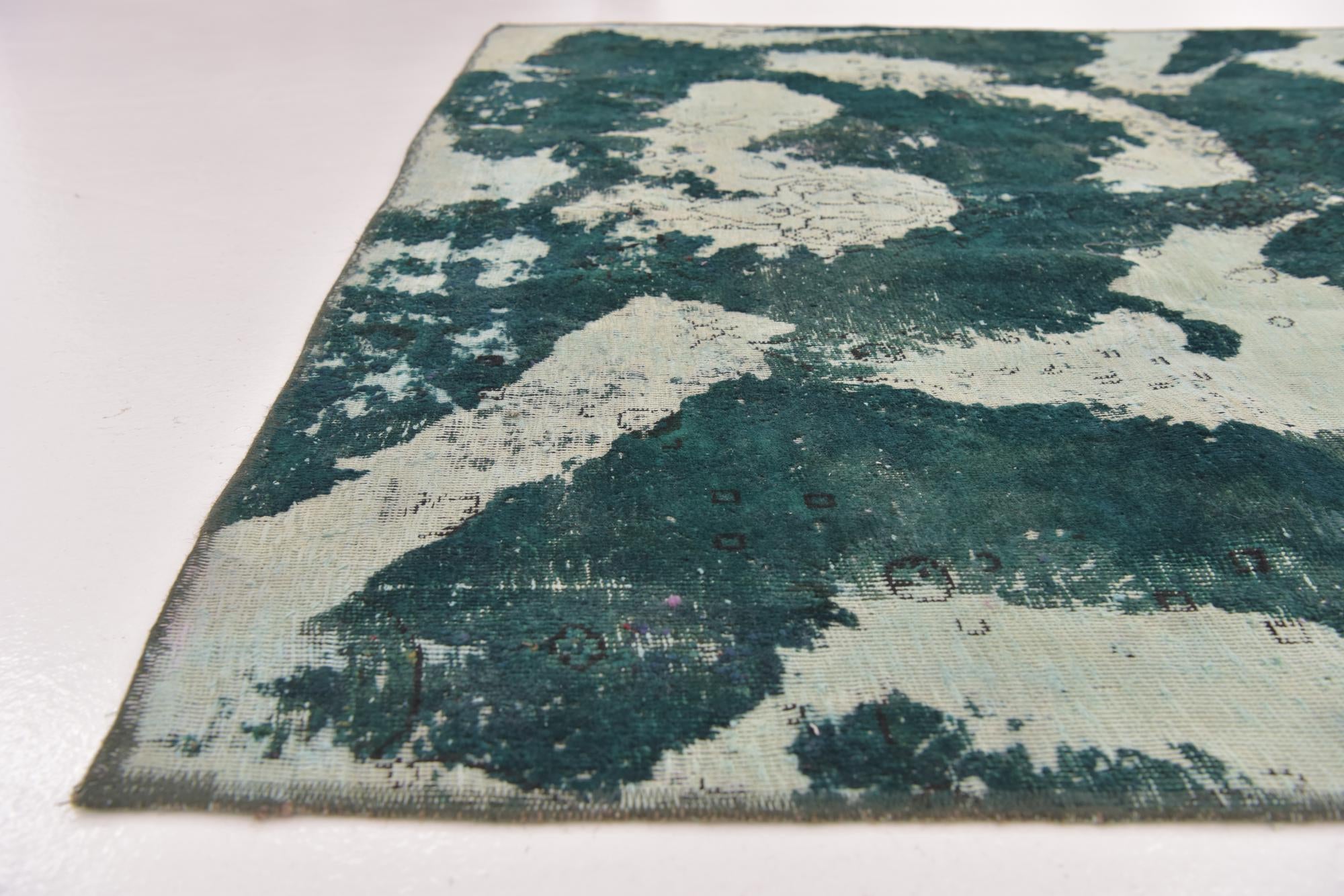 5' 2 x 8' 8 Hand Knotted Ultra Vintage Persian Wool Rug
