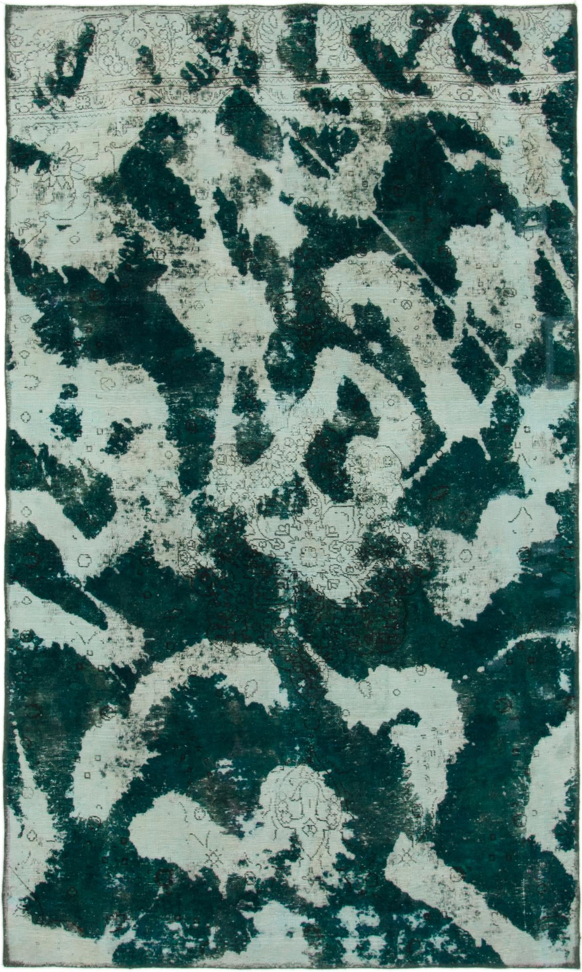 5' 2 x 8' 8 Hand Knotted Ultra Vintage Persian Wool Rug