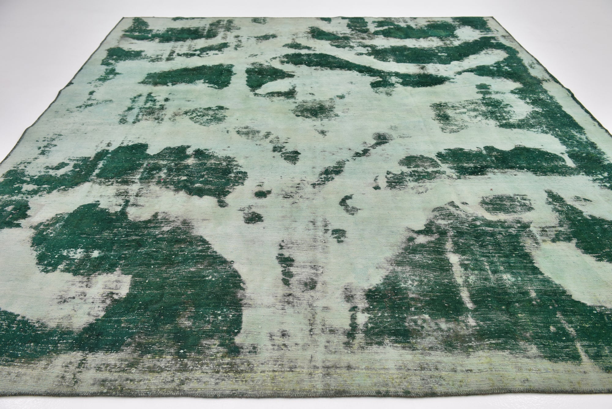 9' 4 x 11' Hand Knotted Ultra Vintage Persian Wool Rug