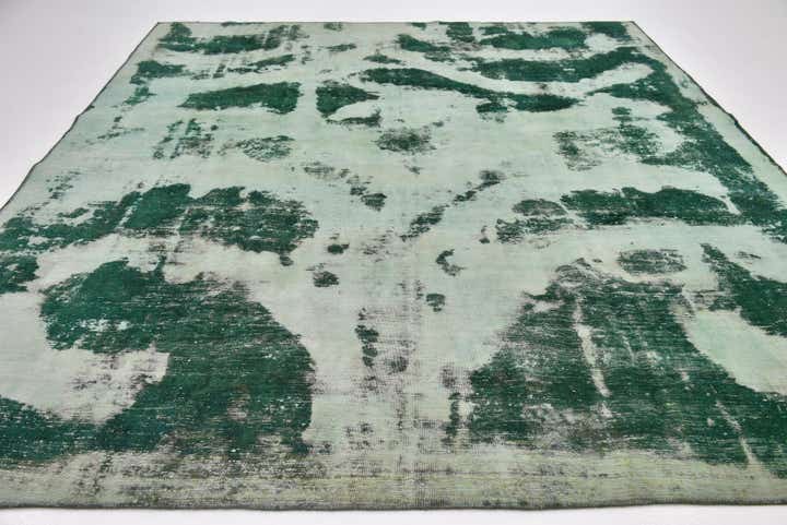 9' 4 x 11' Hand Knotted Ultra Vintage Persian Wool Rug