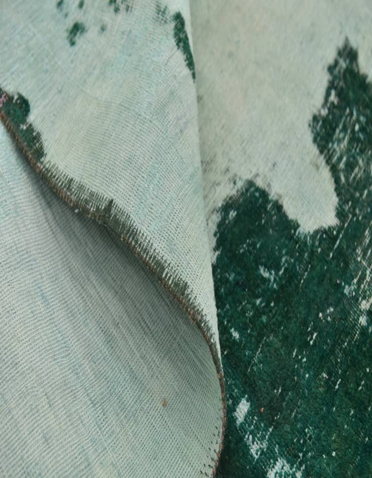 Detail image of 9' 4 x 11' Hand Knotted Ultra Vintage Persian Wool Rug