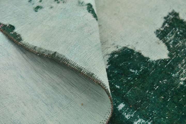 9' 4 x 11' Hand Knotted Ultra Vintage Persian Wool Rug