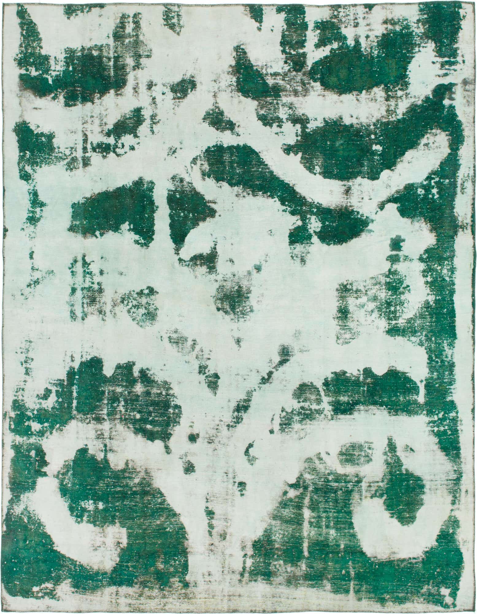 Primary image  9' 4 x 11'  Hand Knotted Ultra Vintage Persian Wool Rug