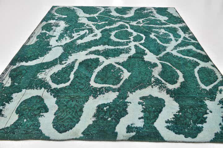7' 3 x 9' 4 Hand Knotted Ultra Vintage Persian Wool Rug