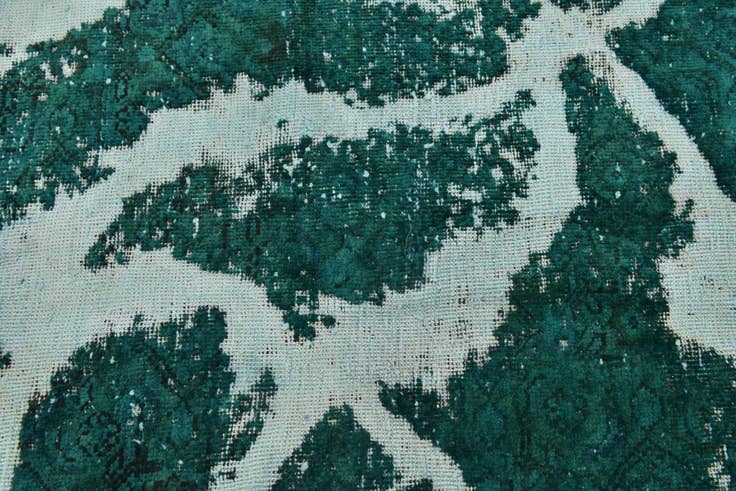 Detail image of 7' 3 x 9' 4 Hand Knotted Ultra Vintage Persian Wool Rug