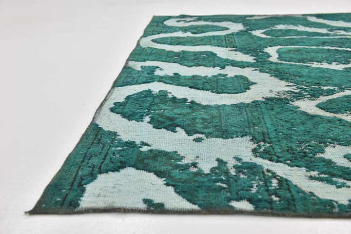 7' 3 x 9' 4 Hand Knotted Ultra Vintage Persian Wool Rug