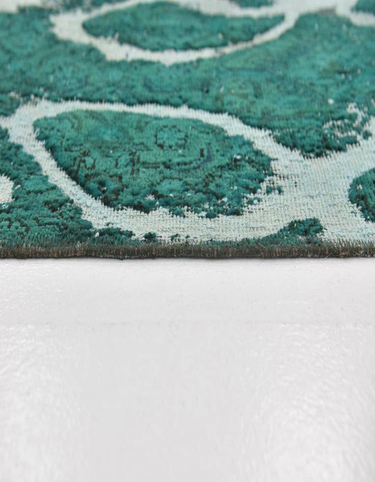 Detail image of 7' 3 x 9' 4  Hand Knotted Ultra Vintage Persian Wool Rug