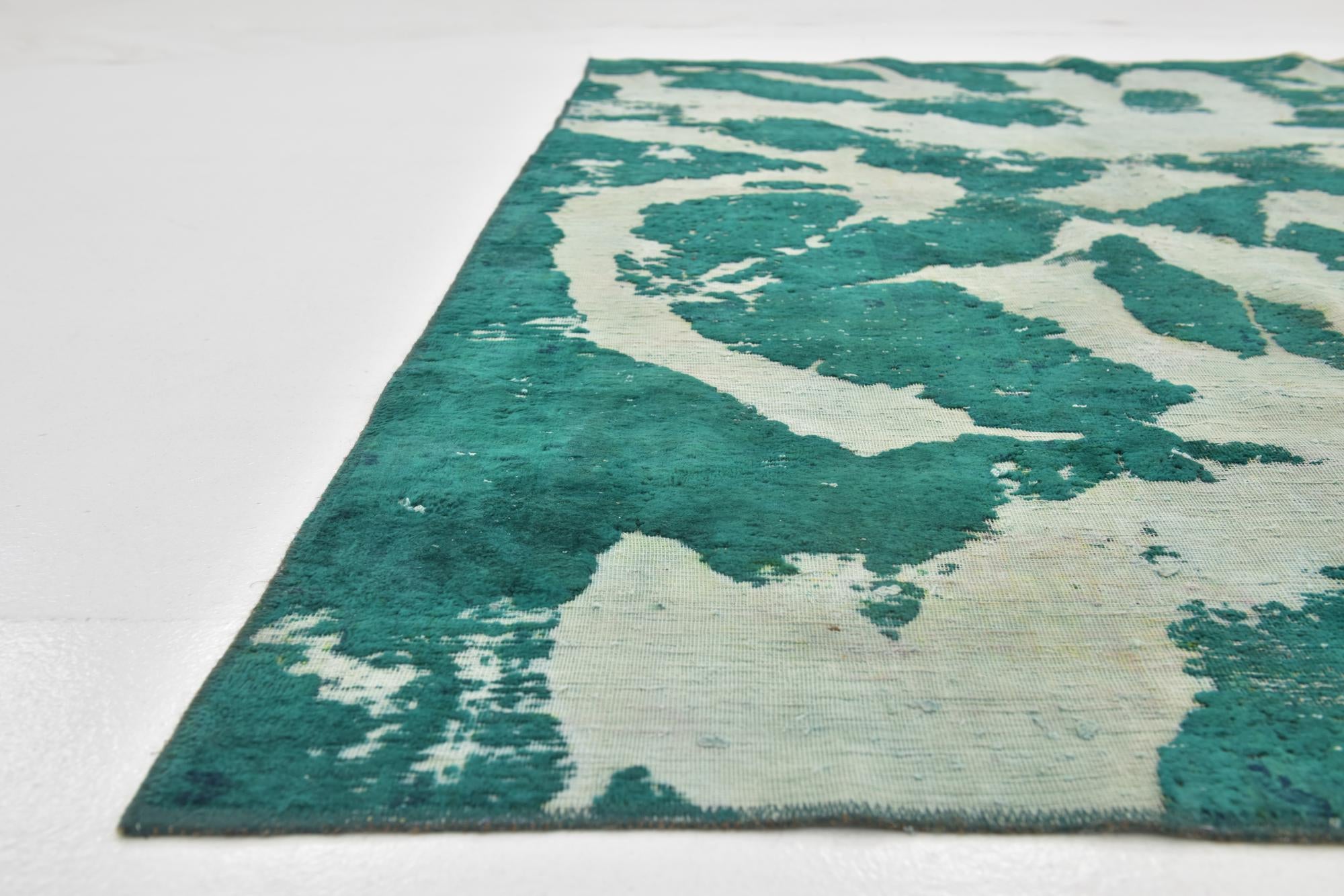 7' 5 x 9' 3 Hand Knotted Ultra Vintage Persian Wool Rug