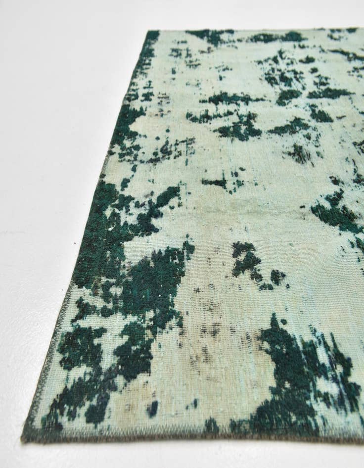 Detail image of 5' 10 x 8' 10  Hand Knotted Ultra Vintage Persian Wool Rug