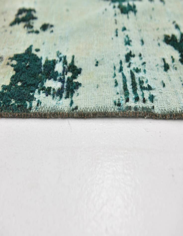 Detail image of 5' 10 x 8' 10  Hand Knotted Ultra Vintage Persian Wool Rug