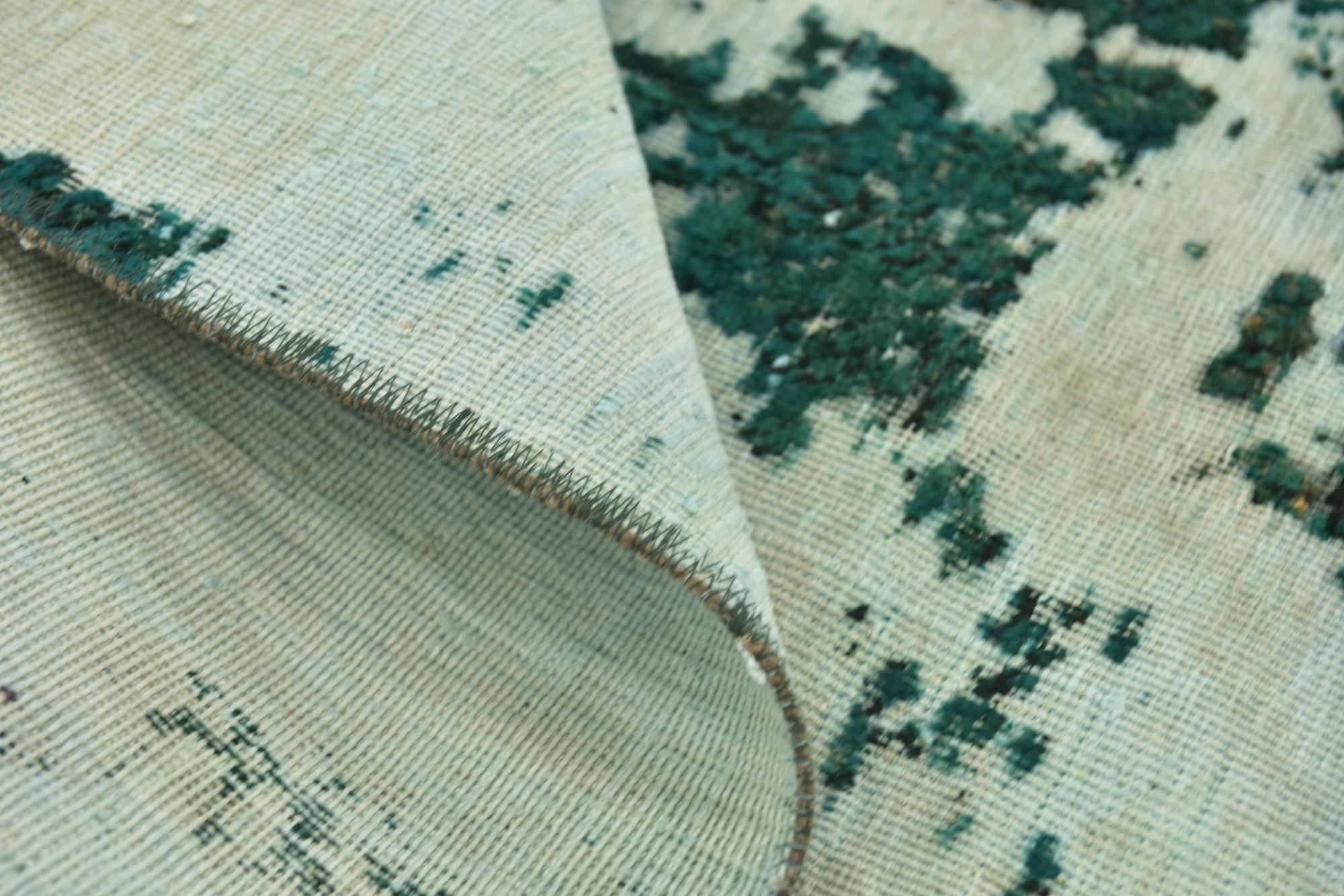 5' 10 x 8' 10 Hand Knotted Ultra Vintage Persian Wool Rug