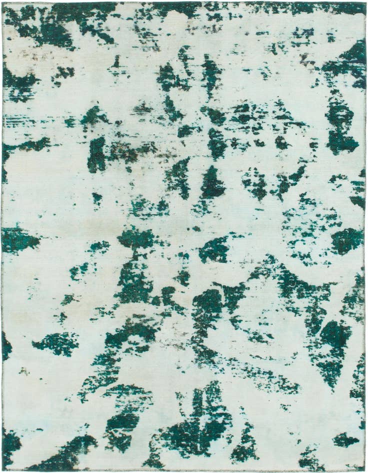 Detail image of 5' 10 x 8' 10 Hand Knotted Ultra Vintage Persian Wool Rug