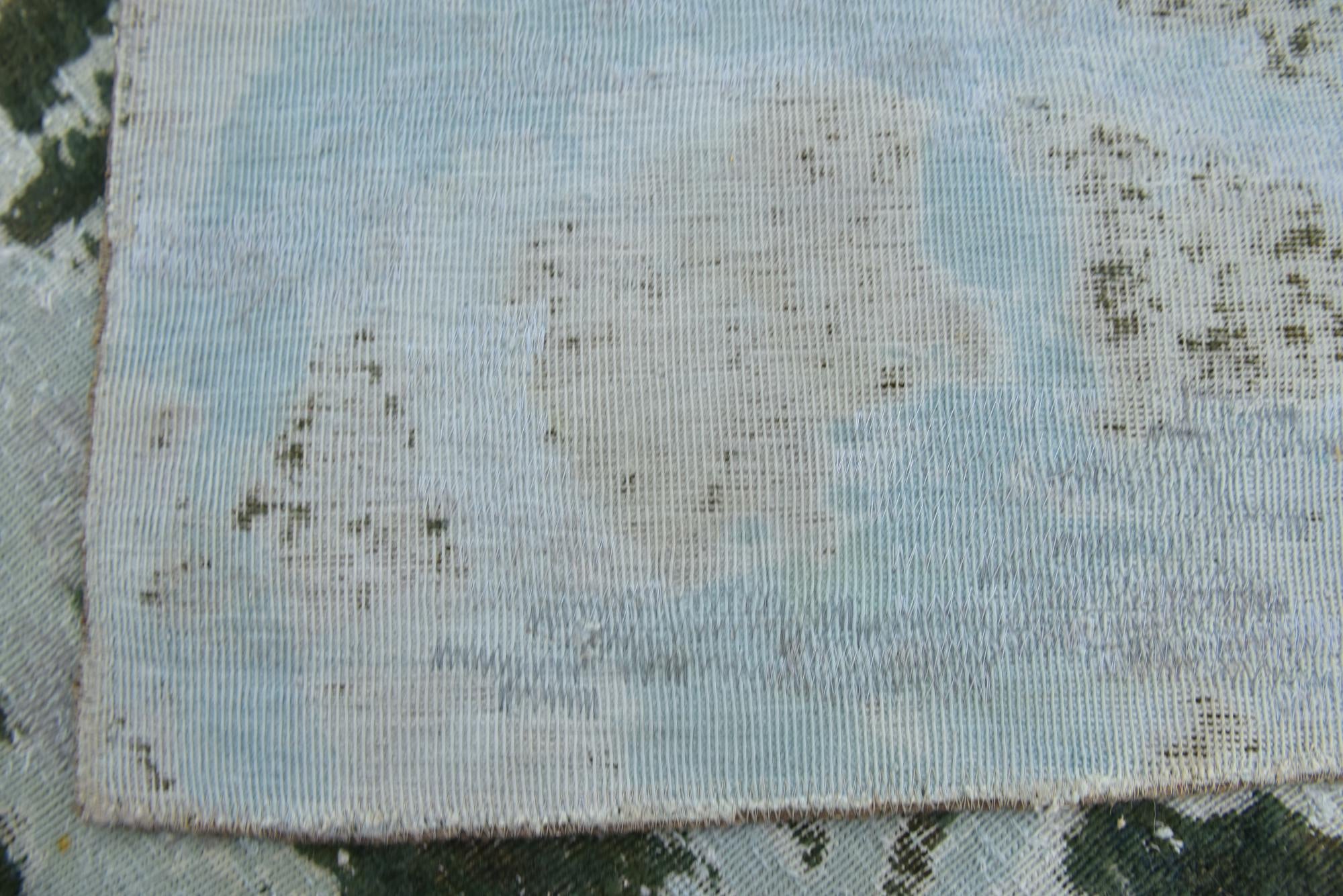4' 10 x 5' 9 Hand Knotted Ultra Vintage Persian Wool Rug