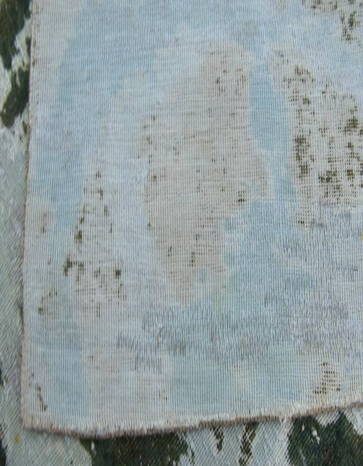 Detail image of 4' 10 x 5' 9  Hand Knotted Ultra Vintage Persian Wool Rug