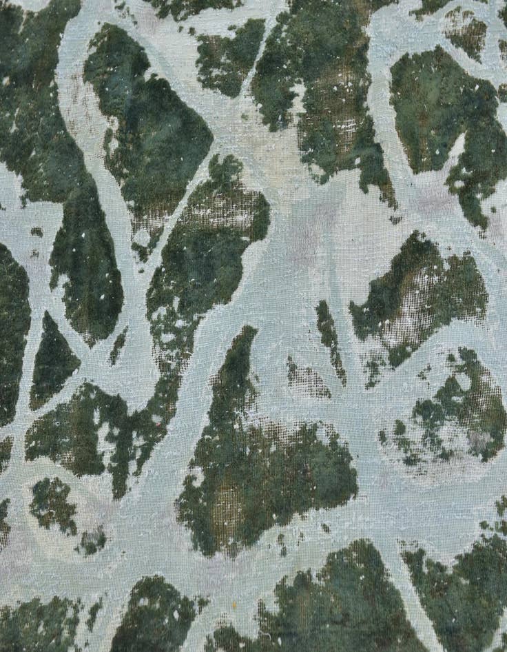 Detail image of 4' 10 x 5' 9  Hand Knotted Ultra Vintage Persian Wool Rug