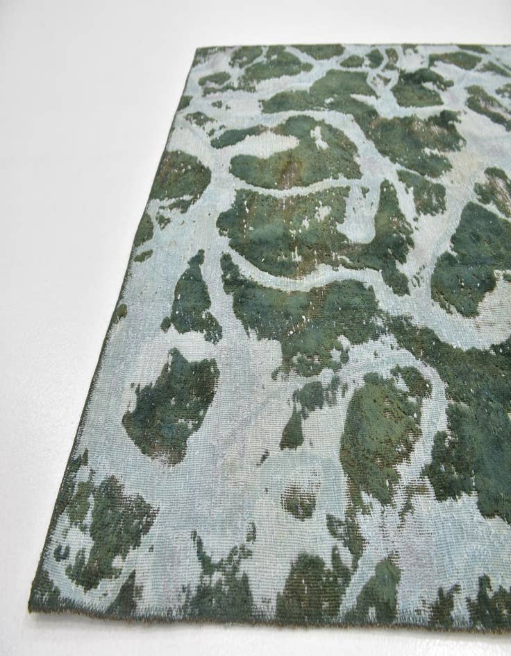 Detail image of 4' 10 x 5' 9  Hand Knotted Ultra Vintage Persian Wool Rug