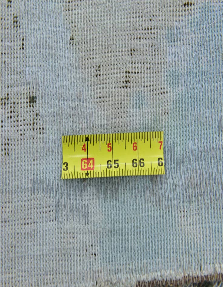 Detail image of 4' 10 x 5' 9  Hand Knotted Ultra Vintage Persian Wool Rug