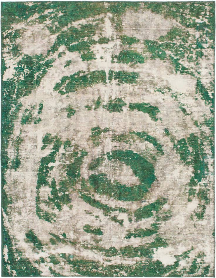 Detail image of 6' 4 x 8' 4 Hand Knotted Ultra Vintage Persian Wool Rug