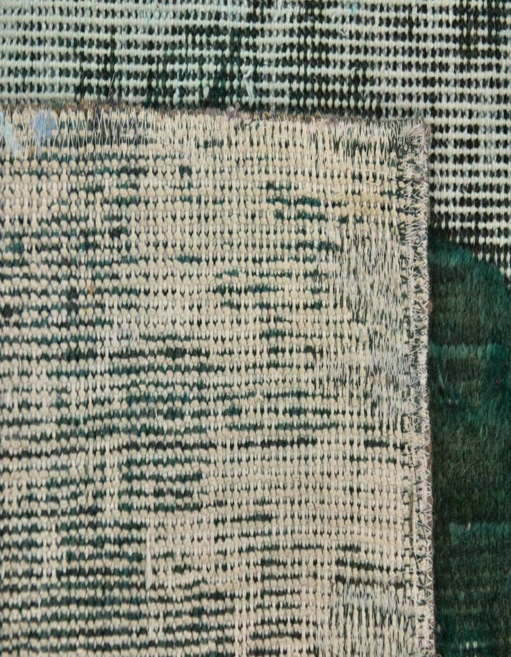 Detail image of 5' 5 x 9'  Hand Knotted Ultra Vintage Persian Wool Rug