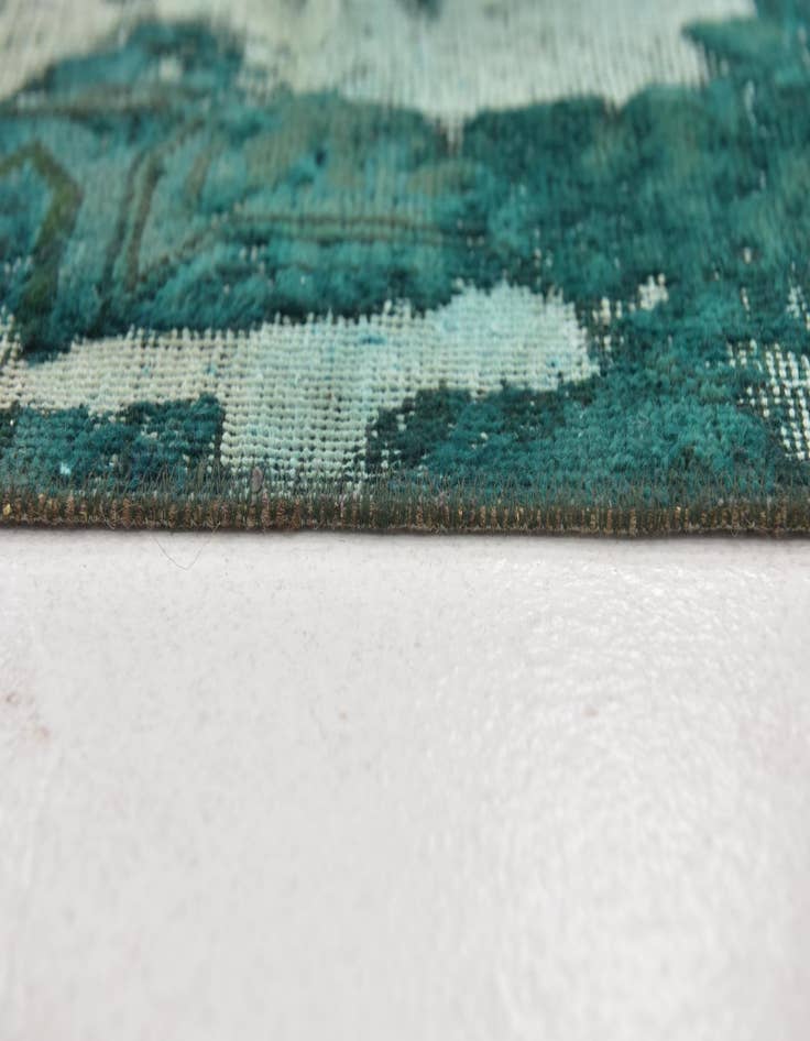 Detail image of 5' 5 x 9'  Hand Knotted Ultra Vintage Persian Wool Rug