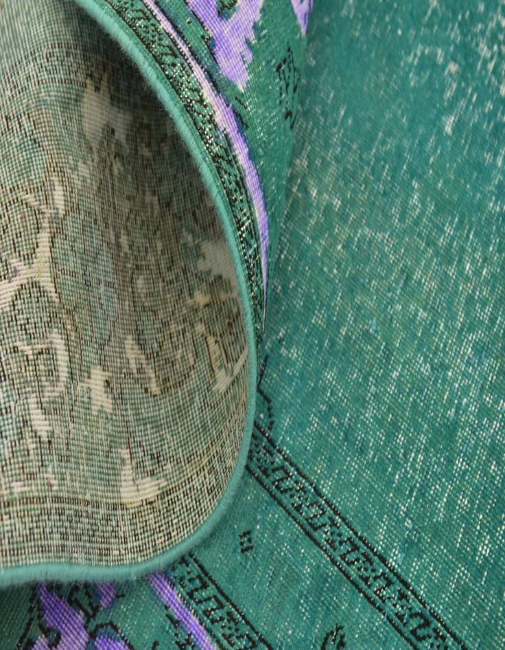 Detail image of 9' x 12' 4 Hand Knotted Ultra Vintage Persian Wool Rug