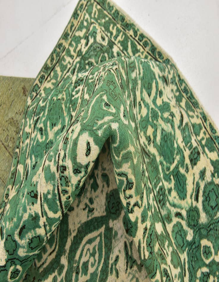 Detail image of 9' 9 x 12' 8 Hand Knotted Ultra Vintage Persian Wool Rug