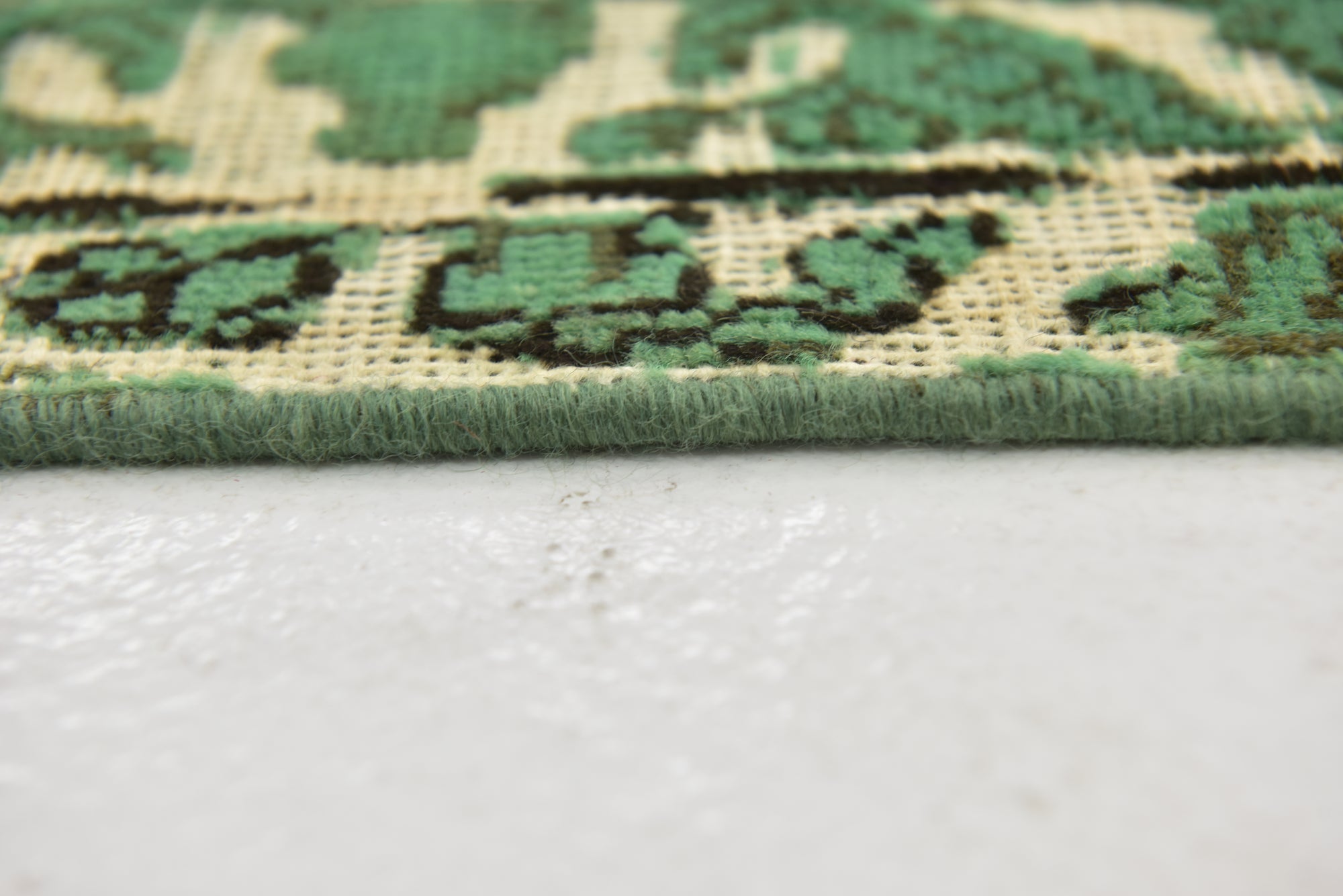 9' 9 x 12' 8 Hand Knotted Ultra Vintage Persian Wool Rug