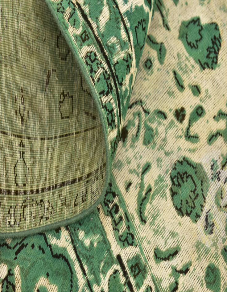 Detail image of 9' 9 x 12' 8 Hand Knotted Ultra Vintage Persian Wool Rug