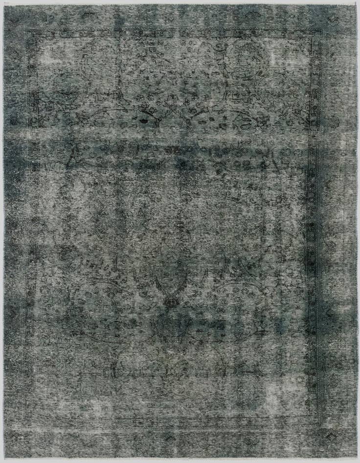 Detail image of 6' 2 x 9' 4 Hand Knotted Ultra Vintage Persian Wool Rug