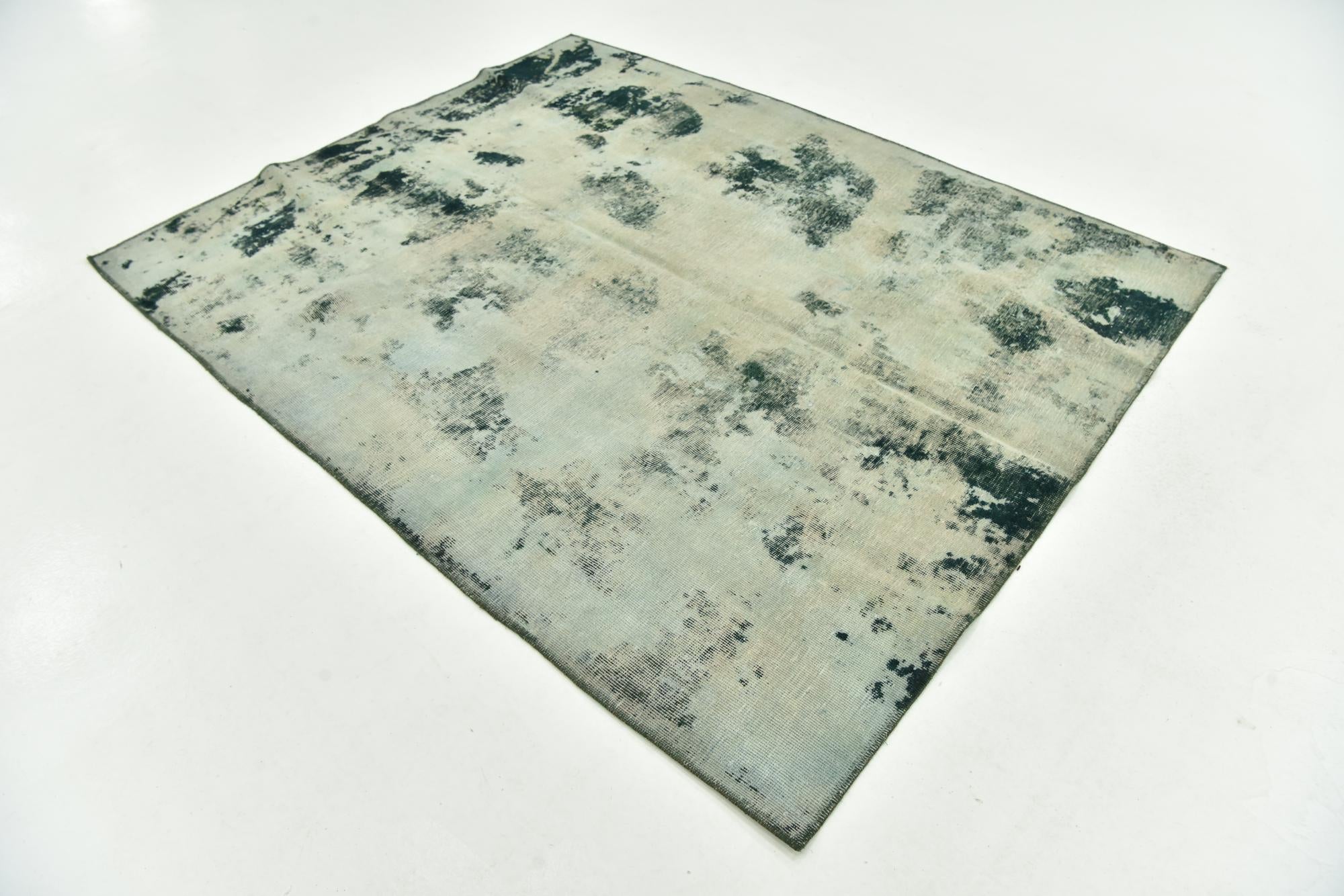 5' 10 x 7' 6 Hand Knotted Ultra Vintage Persian Wool Rug