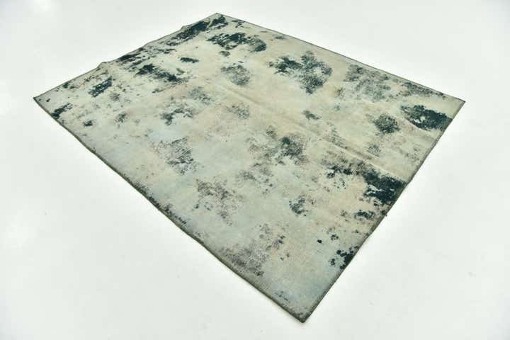 5' 10 x 7' 6 Hand Knotted Ultra Vintage Persian Wool Rug