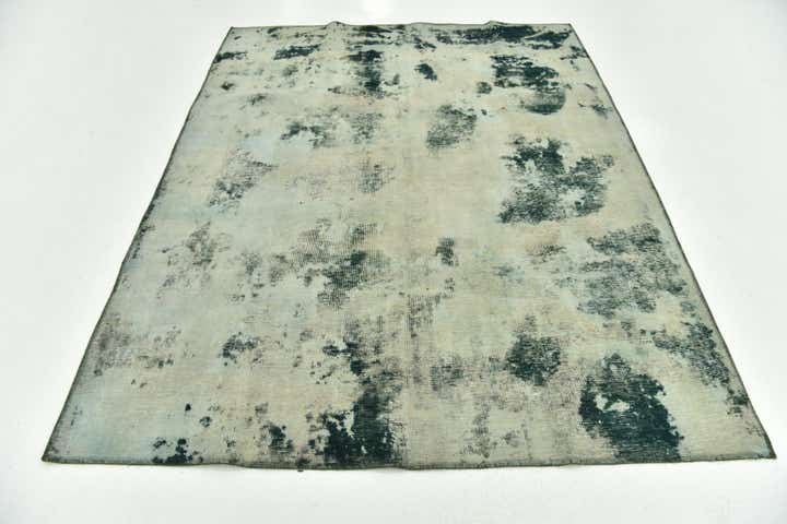 5' 10 x 7' 6 Hand Knotted Ultra Vintage Persian Wool Rug