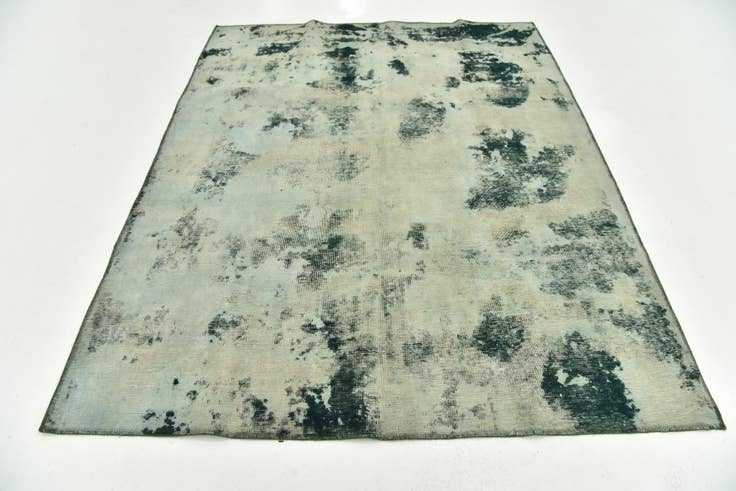 Detail image of 5' 10 x 7' 6 Hand Knotted Ultra Vintage Persian Wool Rug