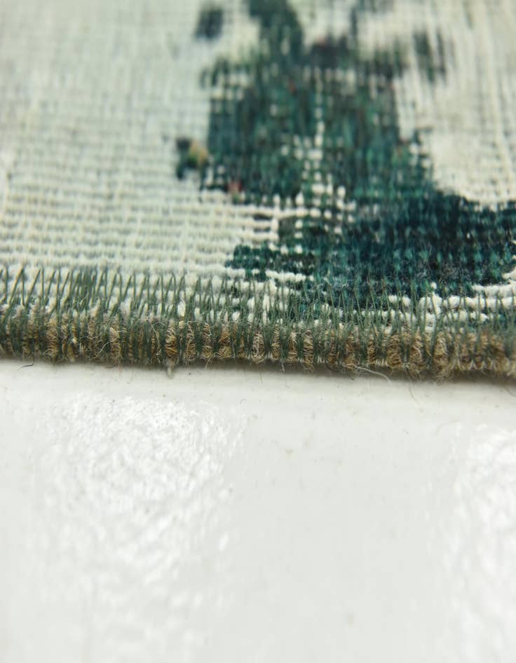 Detail image of 5' 10 x 7' 6  Hand Knotted Ultra Vintage Persian Wool Rug