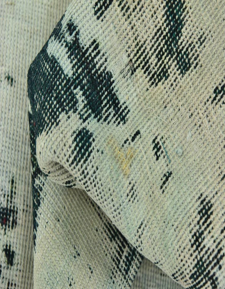 Detail image of 5' 10 x 7' 6  Hand Knotted Ultra Vintage Persian Wool Rug