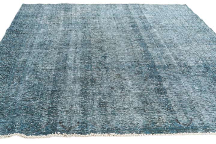 8' x 10' Hand Knotted Ultra Vintage Persian Wool Rug