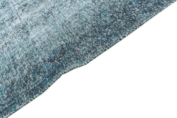 Detail image of 8' x 10' Hand Knotted Ultra Vintage Persian Wool Rug