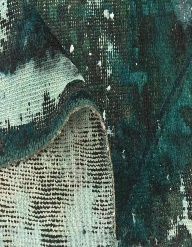 Detail image of 5' x 6' 6  Hand Knotted Ultra Vintage Persian Wool Rug