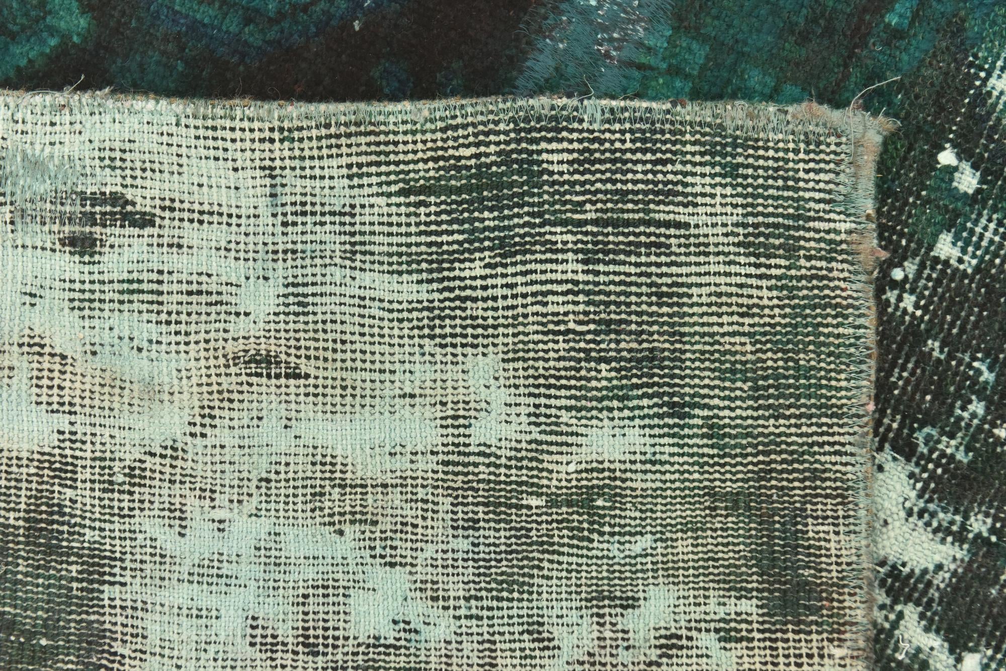 5' x 6' 6 Hand Knotted Ultra Vintage Persian Wool Rug