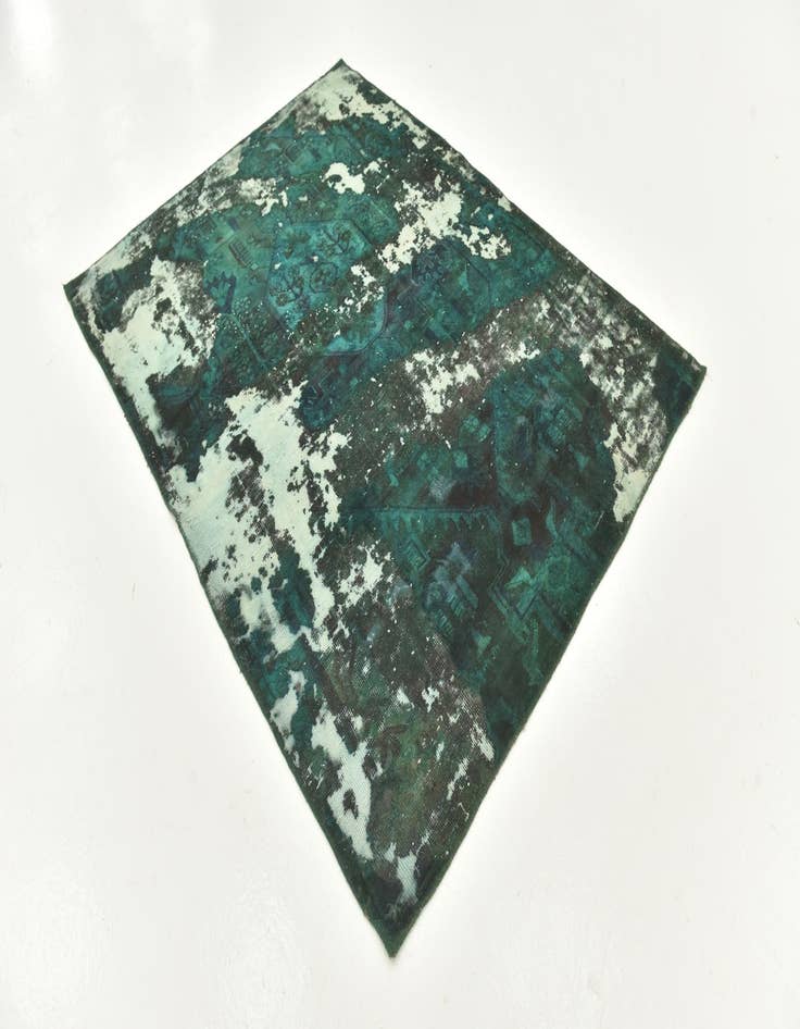 Detail image of 5' x 6' 6  Hand Knotted Ultra Vintage Persian Wool Rug