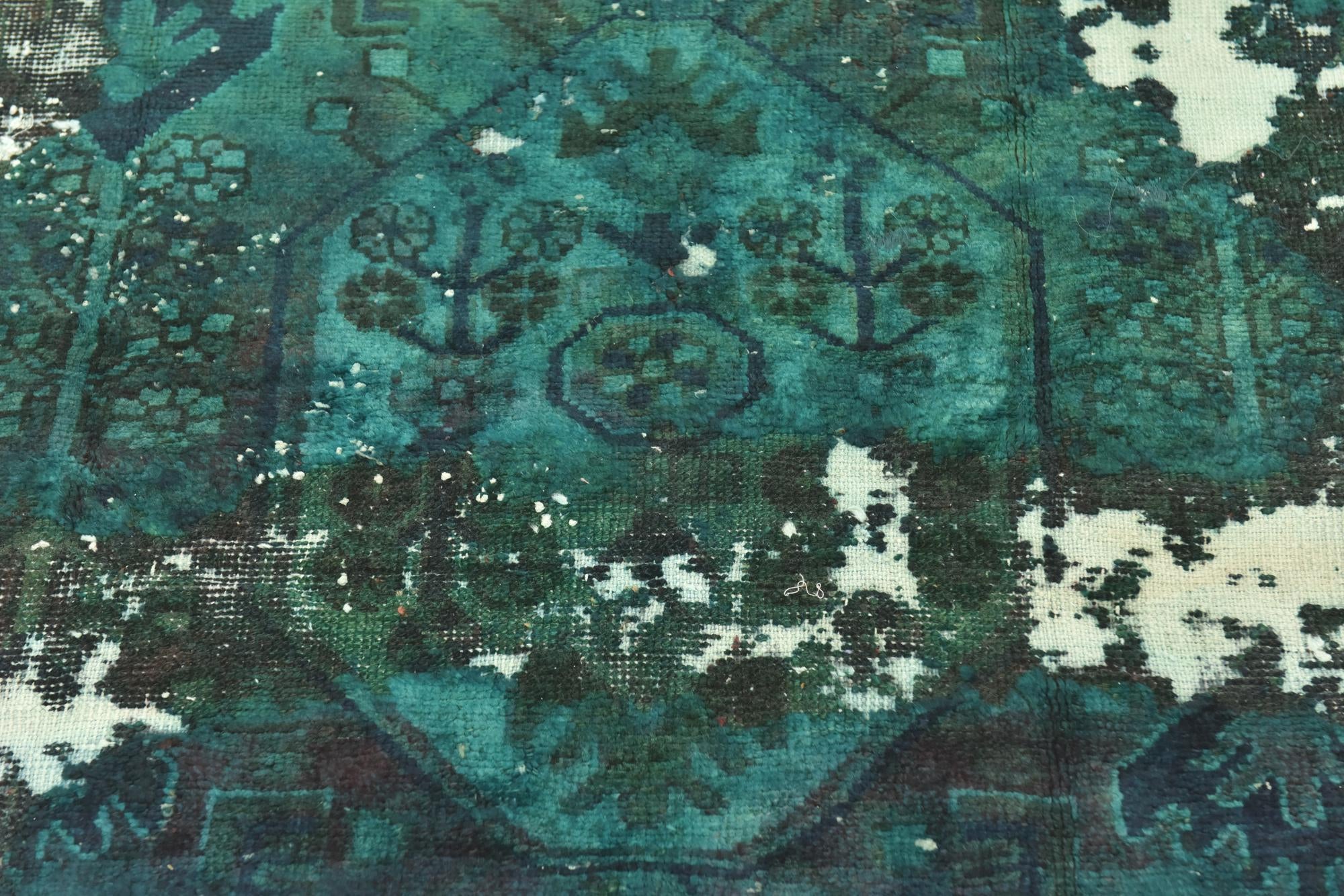 5' x 6' 6 Hand Knotted Ultra Vintage Persian Wool Rug