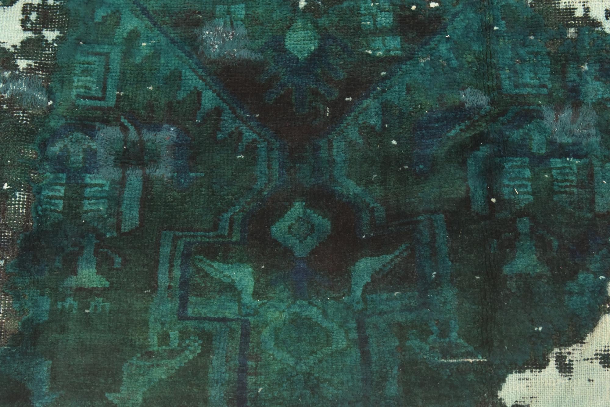 5' x 6' 6 Hand Knotted Ultra Vintage Persian Wool Rug