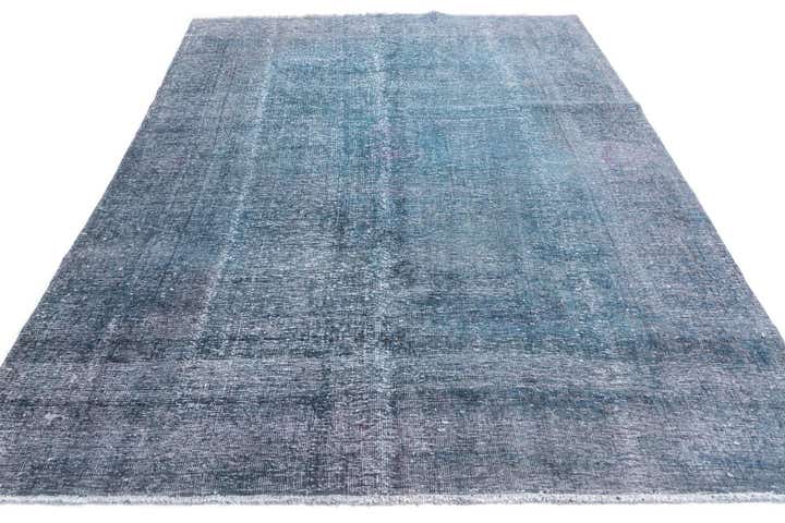 6' x 9' 3 Hand Knotted Ultra Vintage Persian Wool Rug