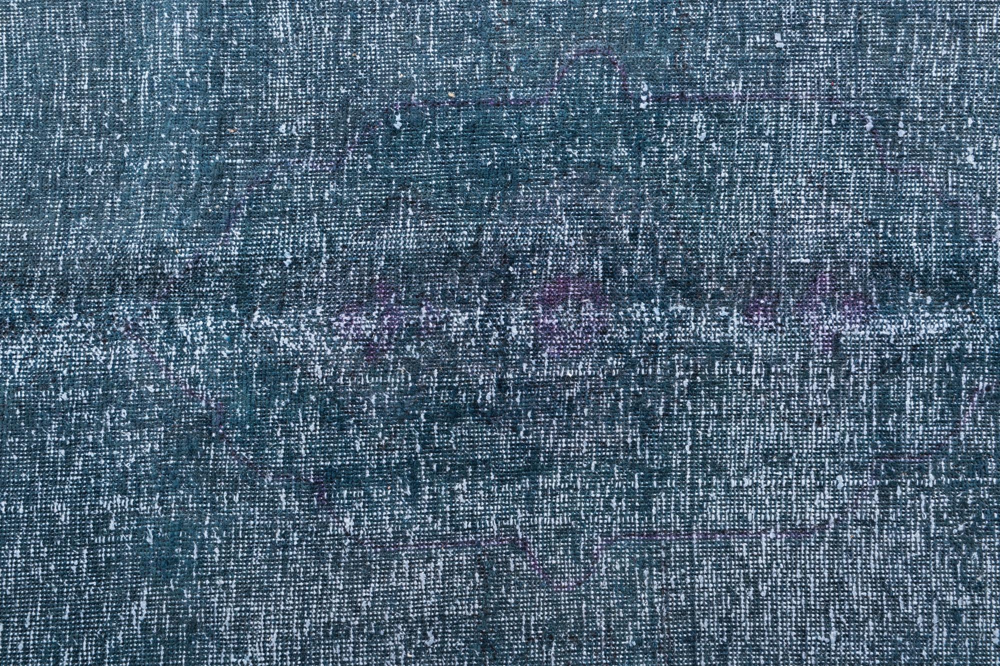 6' x 9' 3 Hand Knotted Ultra Vintage Persian Wool Rug