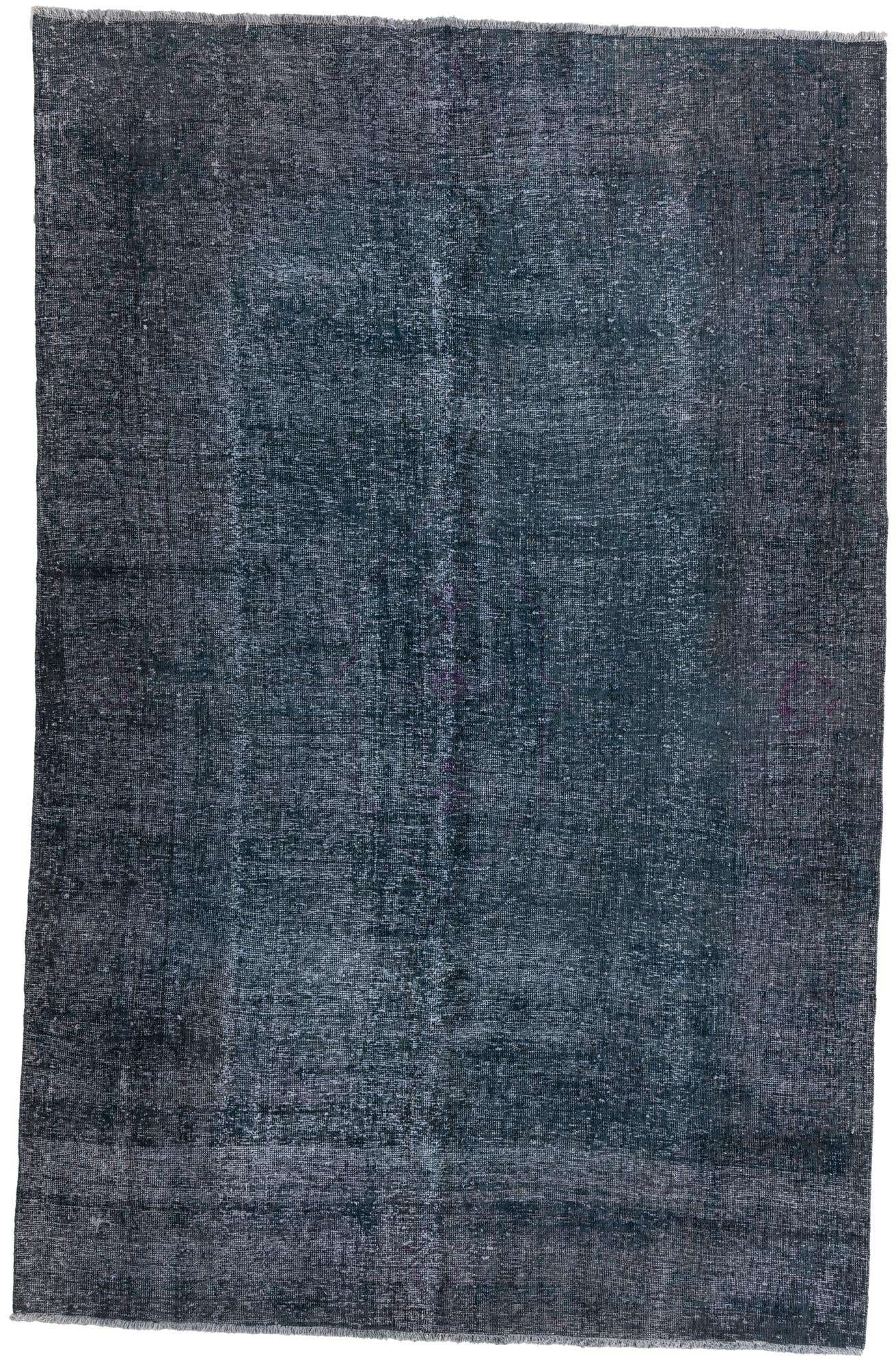 6' x 9' 3 Hand Knotted Ultra Vintage Persian Wool Rug